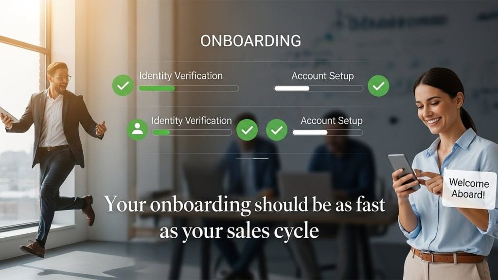 representing automated client onboarding