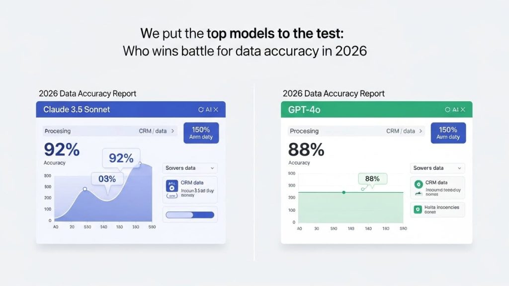 AI Experiment comparing Claude 3.5 and GPT-4o for CRM data processing