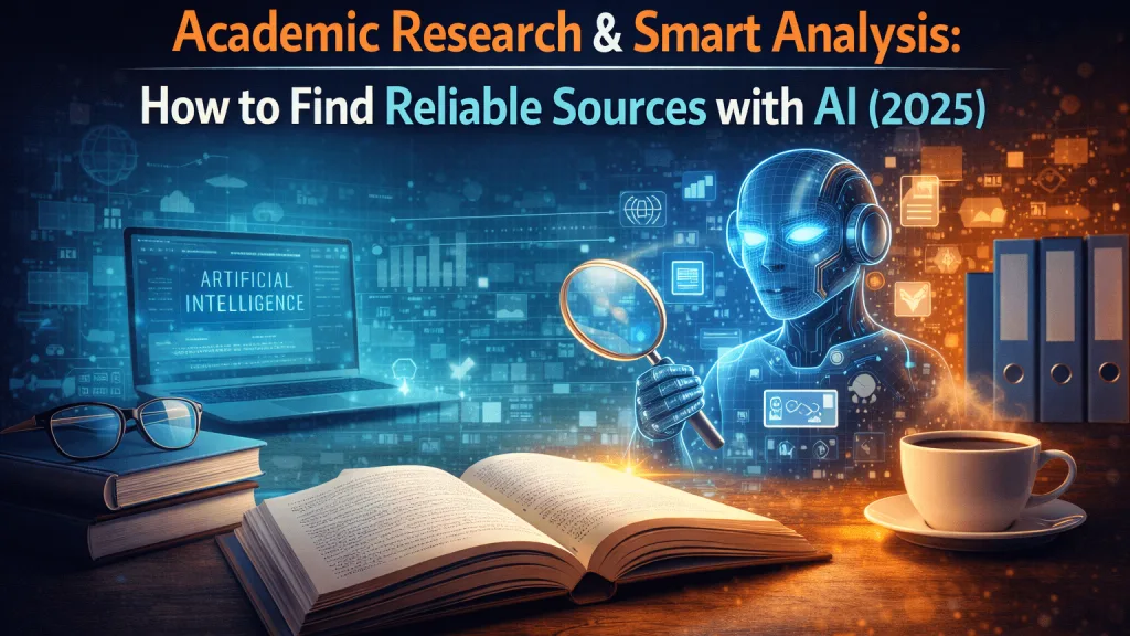 Academic Research & Smart Analysis: How to Find Reliable Sources with AI (2025)