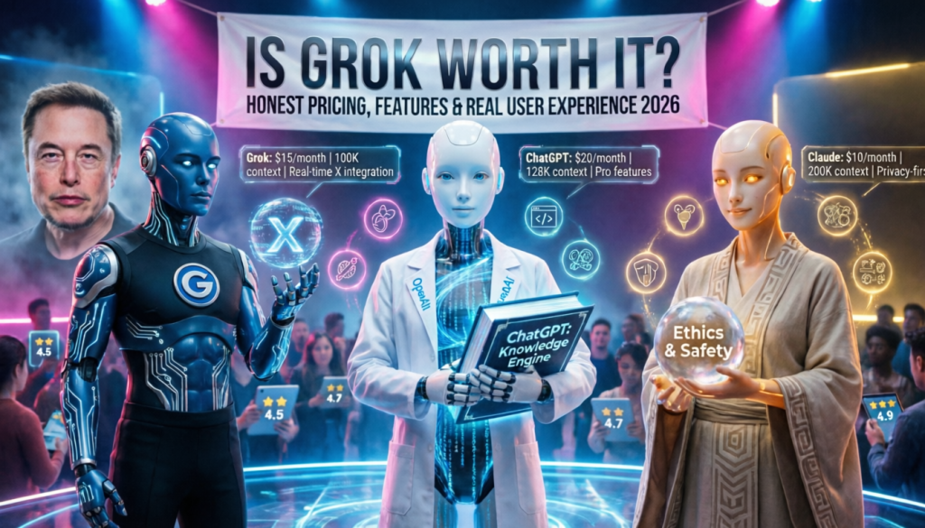 Is Grok Worth It? Honest Pricing, Features & Real User Experience 2026