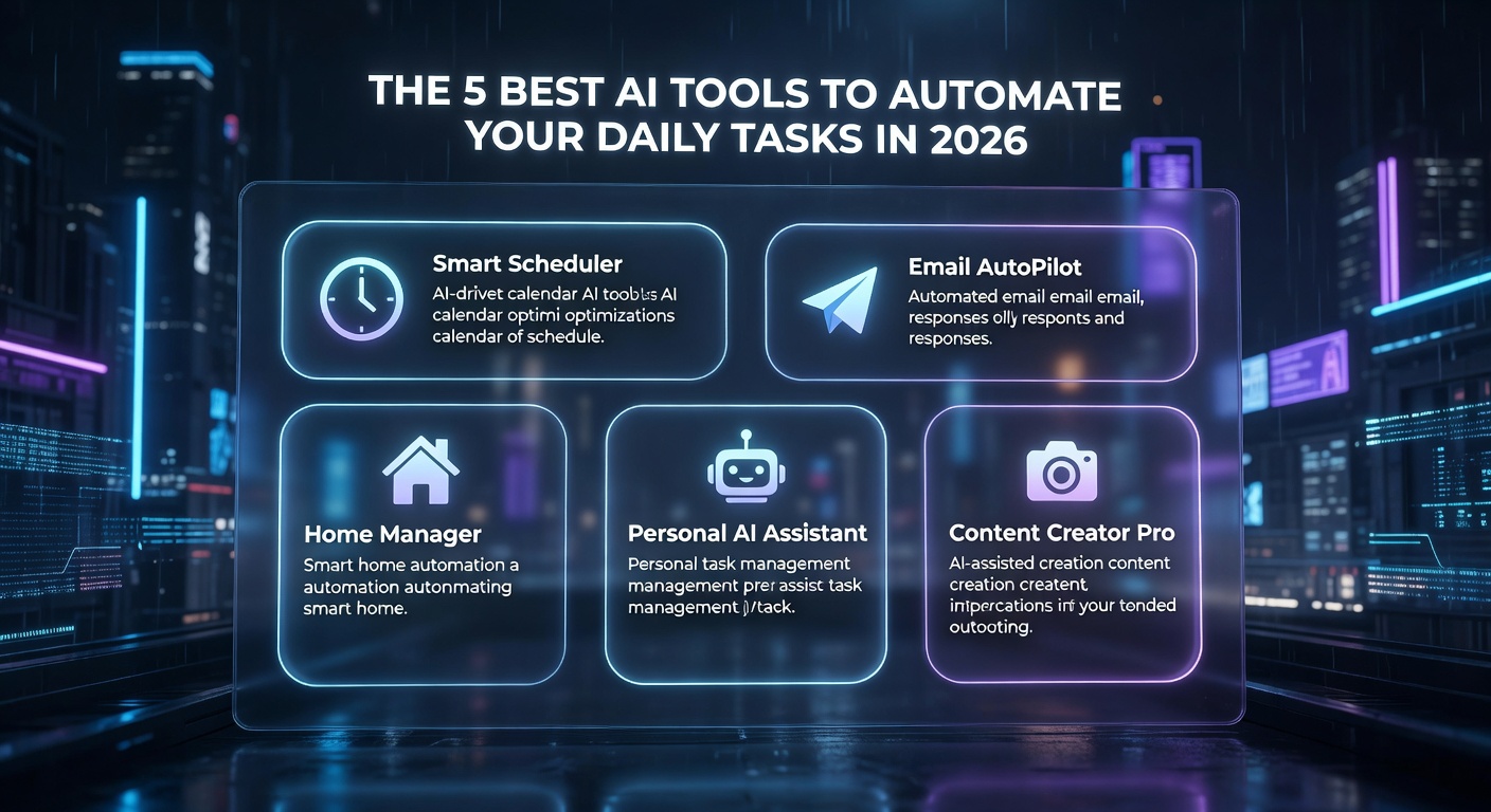 The 5 Best AI Tools to Automate Your Daily Tasks in 2026