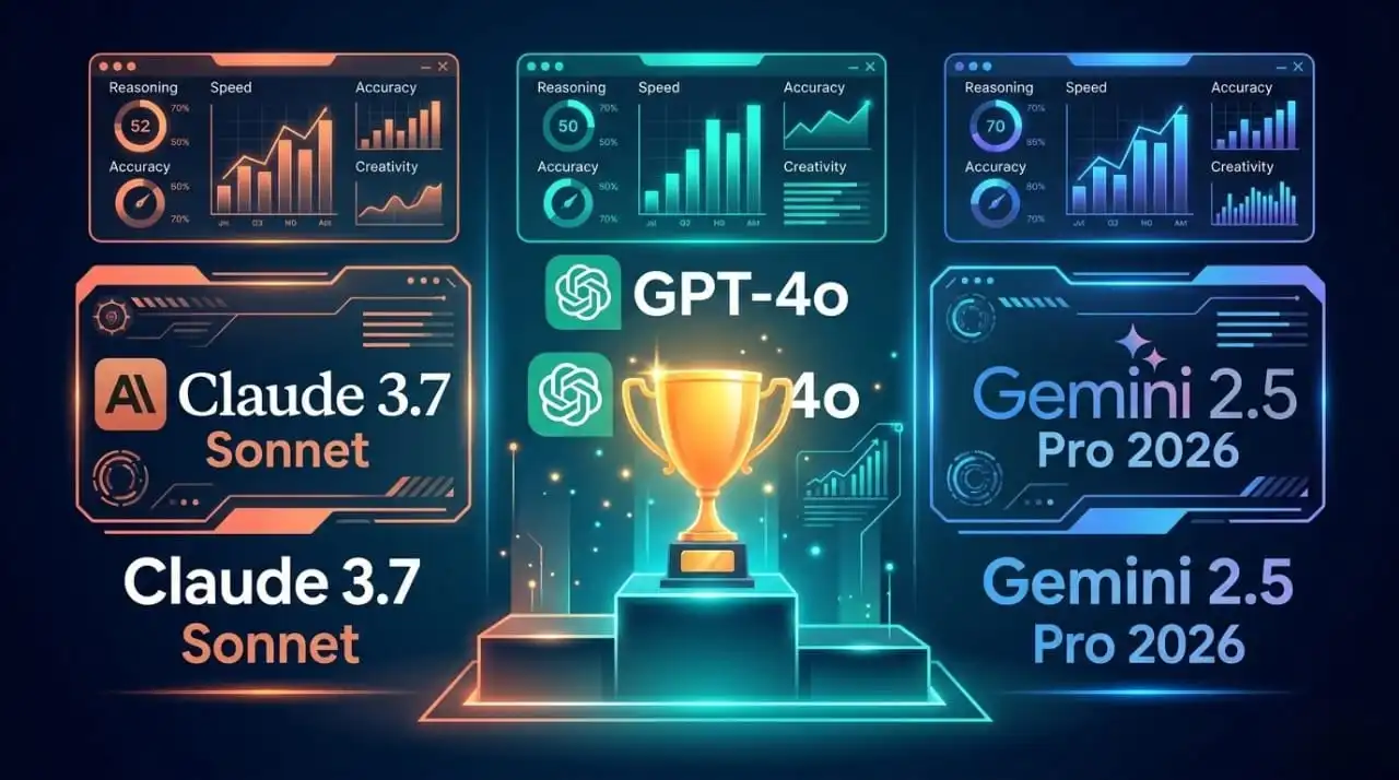 Claude 3.7 Sonnet vs GPT-4o vs Gemini 2.5 Pro 2026: Which AI Model Wins?
