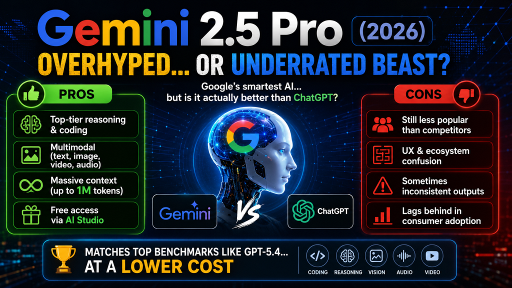 Gemini vs ChatGPT 2026: Which AI Is Actually Better? (Real-World Tests)